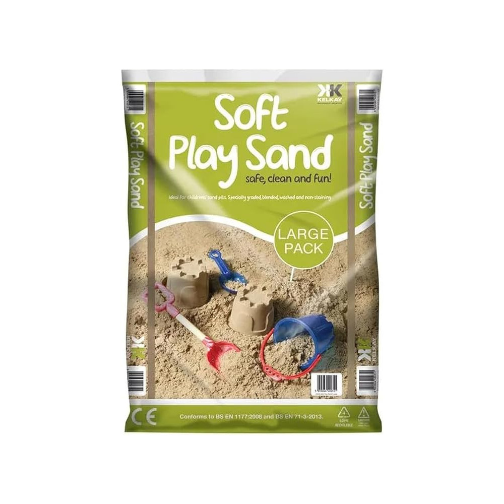 Kelkay Soft Play Sand Large Pack, 20kg