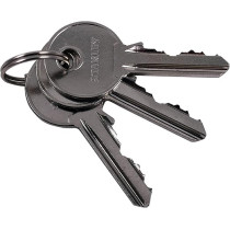 Stanley 40mm Solid Brass Padlock Standard Long Shackle With 3 Keys