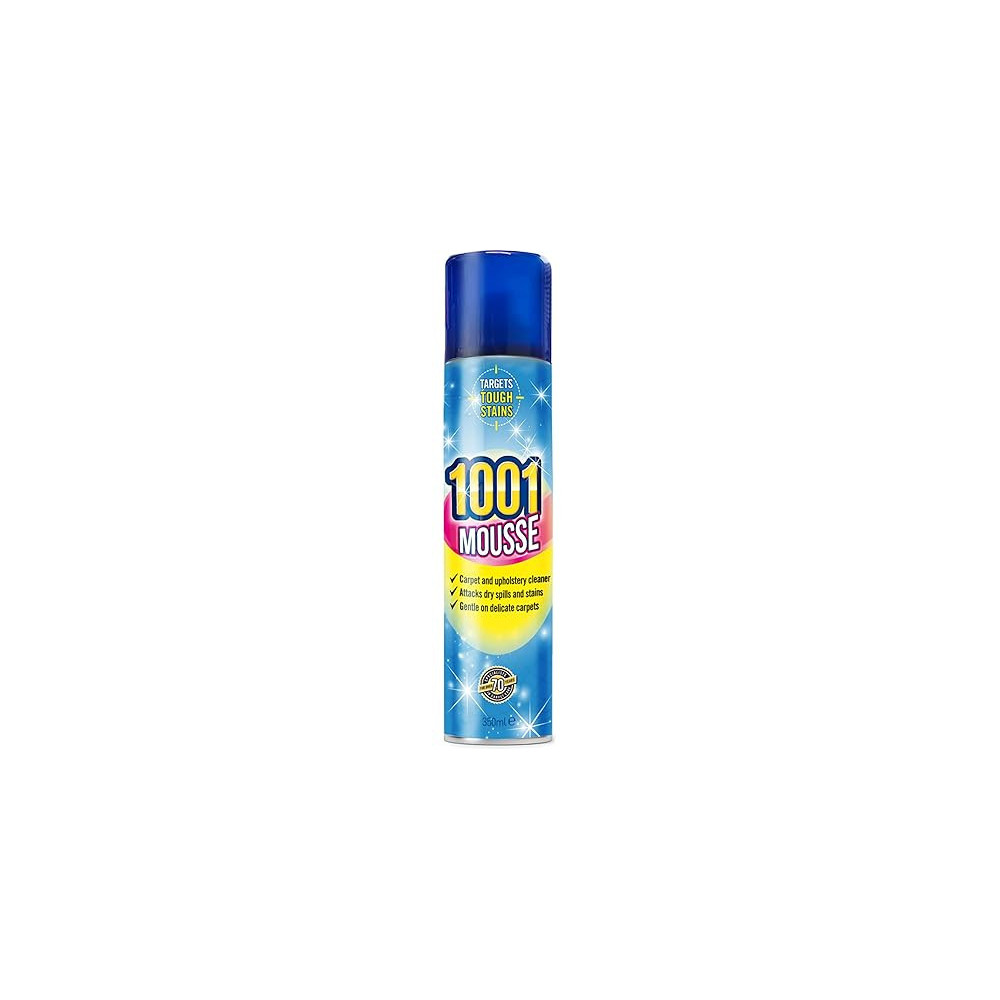 1001 Mousse Carpet and Upholstery Cleaner 350ml