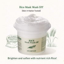 Skin Food Since 1957 Rice Soft Scrub Mask Wash Off, 100G