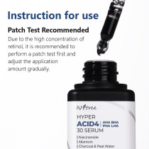 Isntree Hyper Acid 4 (AHA BHA PHA LHA) 30 Serum, 20Ml