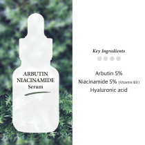 Cos De Baha Arbutin 5 Percentage Serum For Face With Niacinamide 5 Percentage,Treating Pigmentations, Melasma, Dark Spot Corrector, Prevent Skin Discolouration, 30Ml