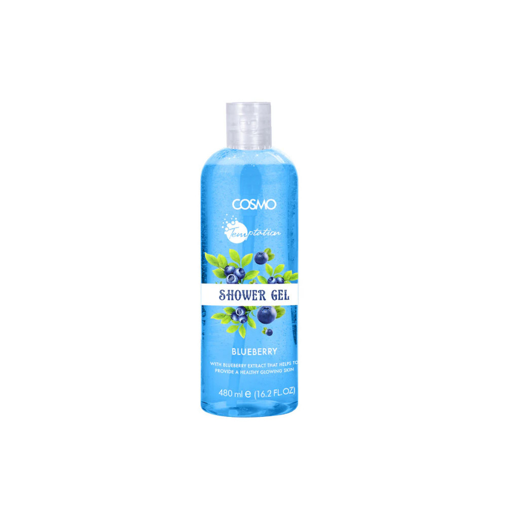 Cosmo Temptation Shower Gel With Blueberry Extract 480ml