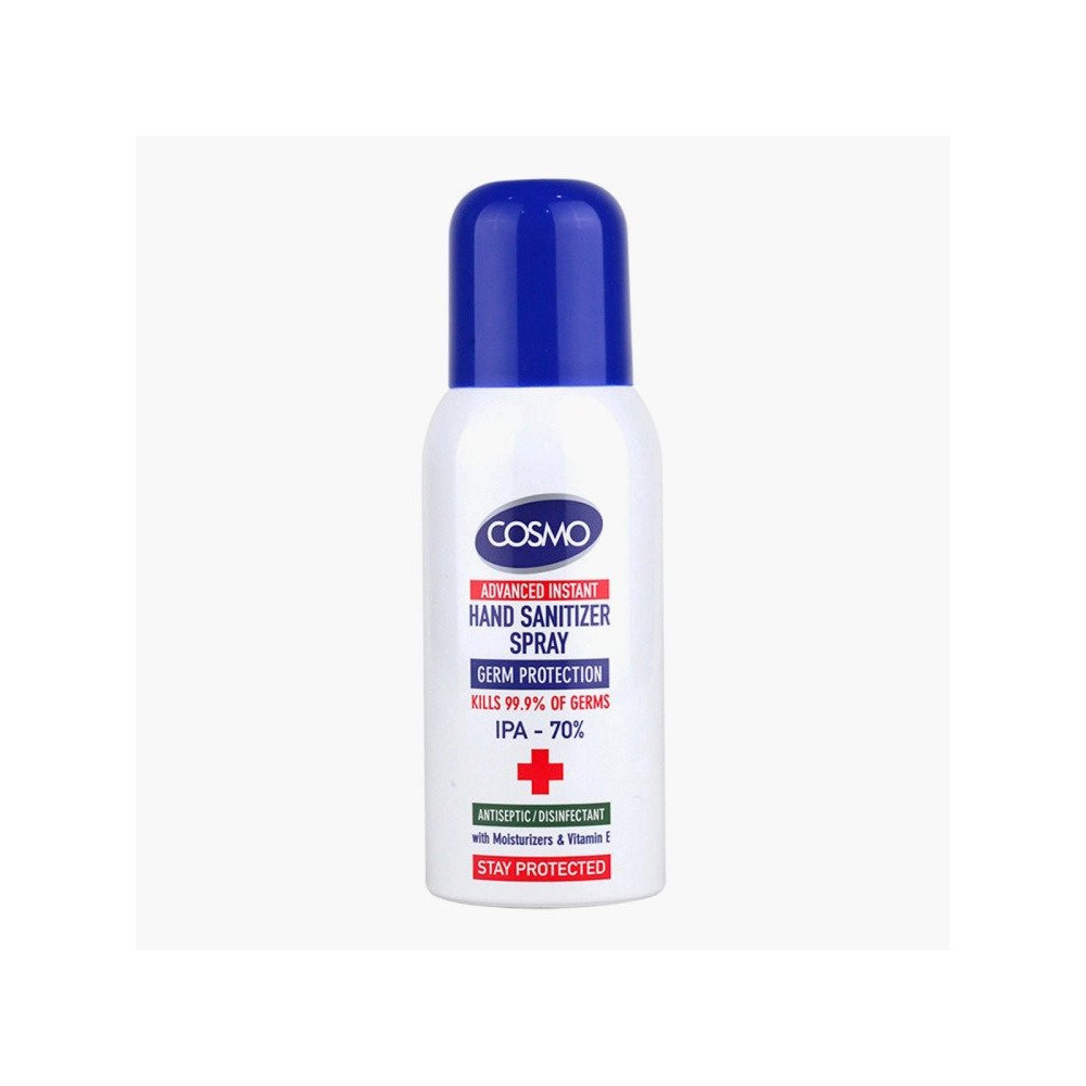 Cosmo Hand Sanitizer Spray With Moisturizers And Vitamin E 100ml