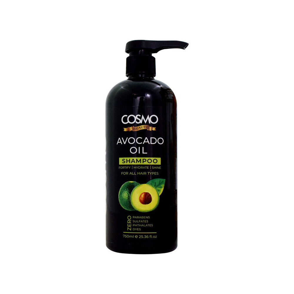 Cosmo Avocado Oil Shampoo For All Hair Type 750ml