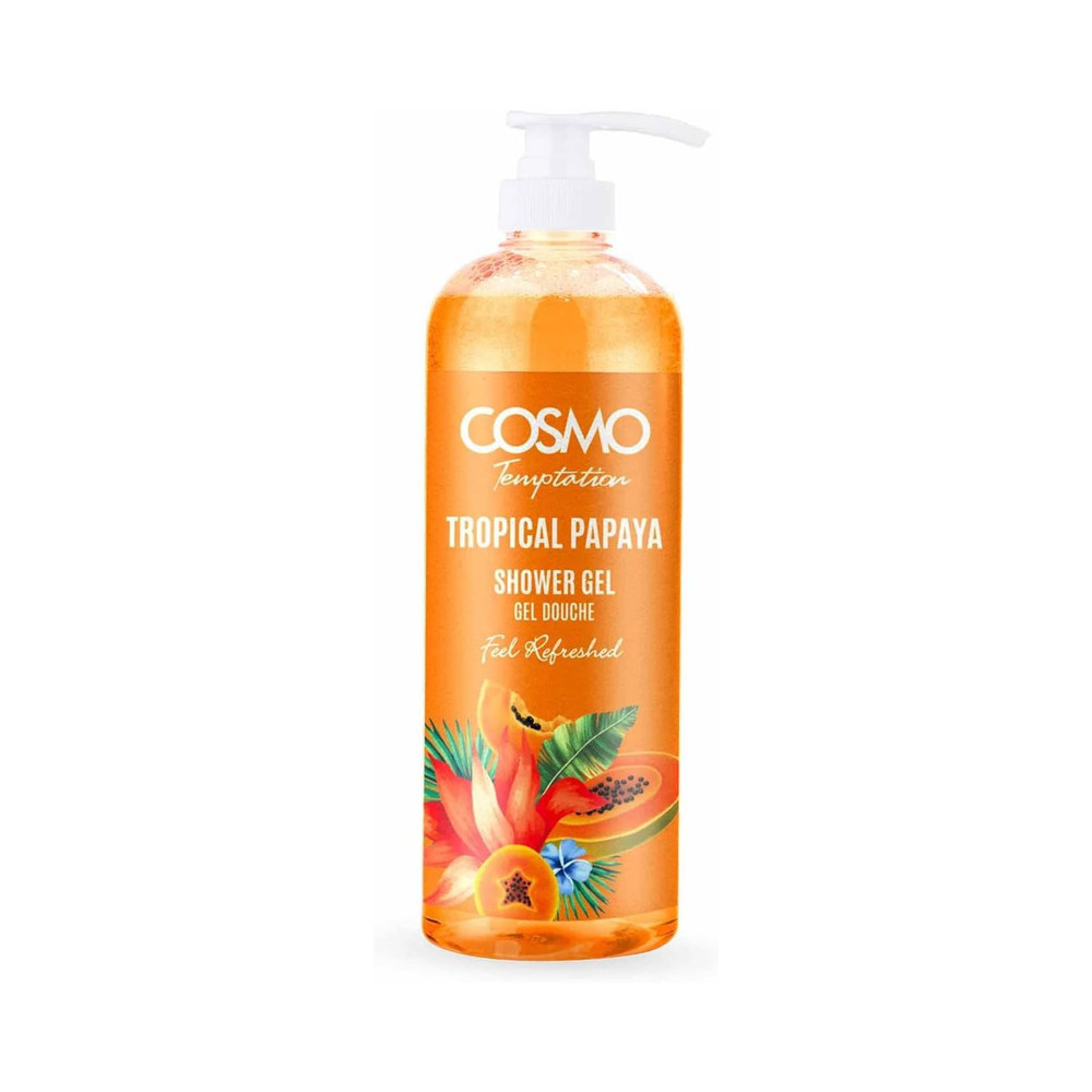 Cosmo Temptation Shower Gel Papaya 1000 ml