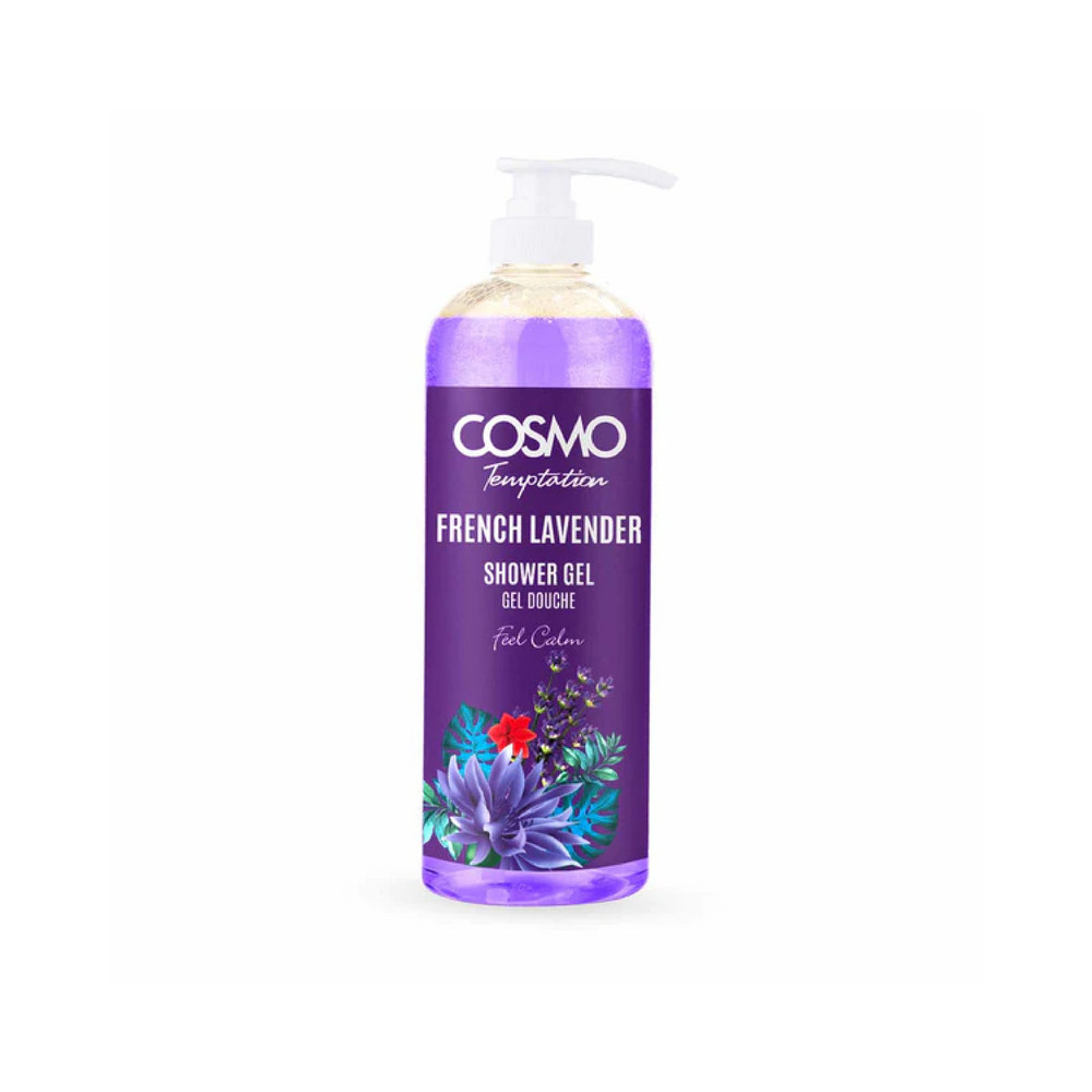 Cosmo Temptation Shower Gel French Lavender 1000ml