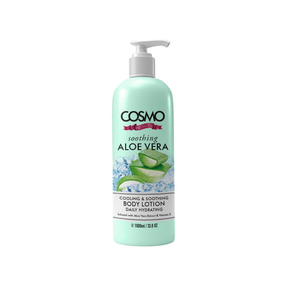 Cosmo Cooling And Soothing Body Lotion Aloevera 1000 ml