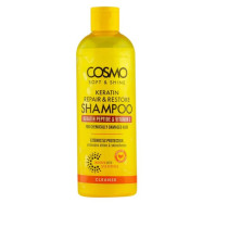 Cosmo Soft And Shine Keratin Repair And Restore Shampoo 480ml