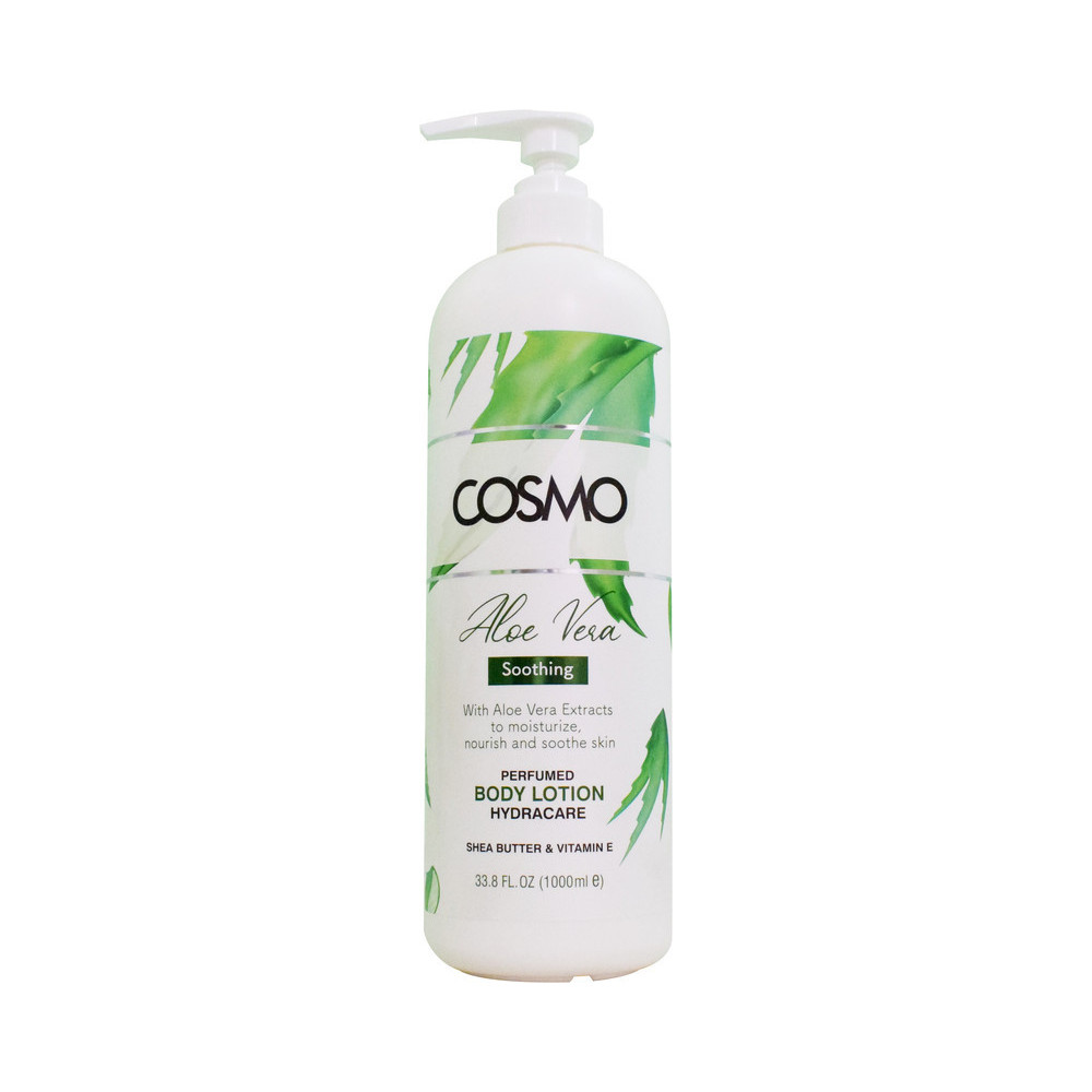 Cosmo Beaute Cooling And Soothing Body Lotion With Aloe Vera Extract And Vitamin E, 1000 ml