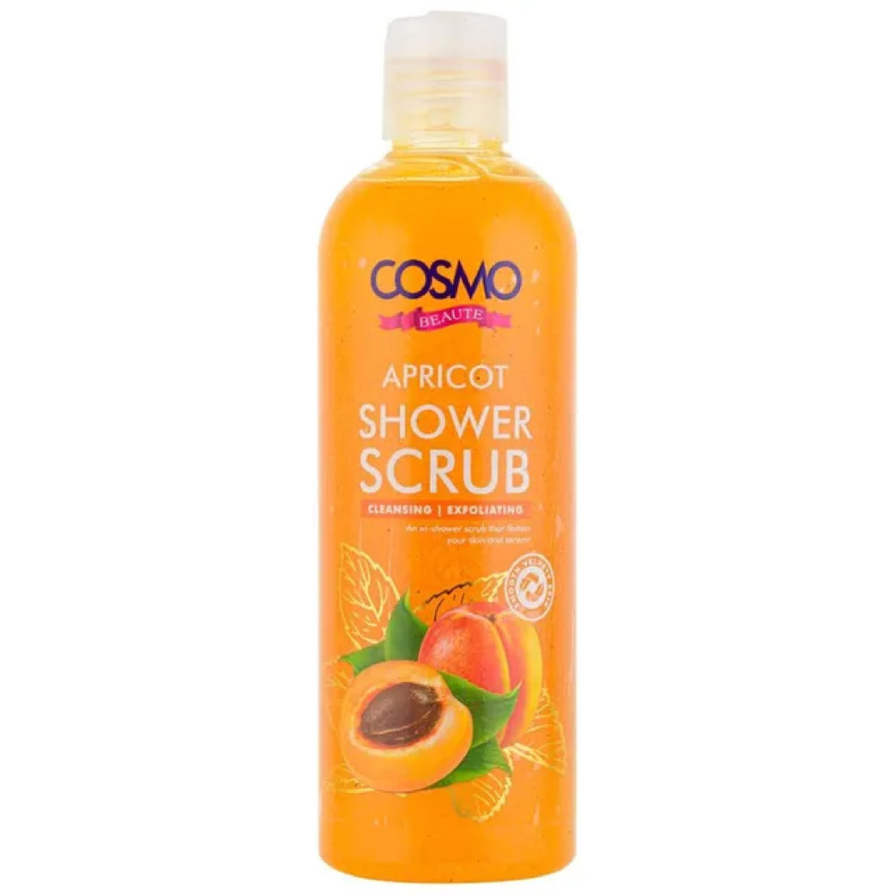 Cosmo Apricot Shower Scrub 480ml