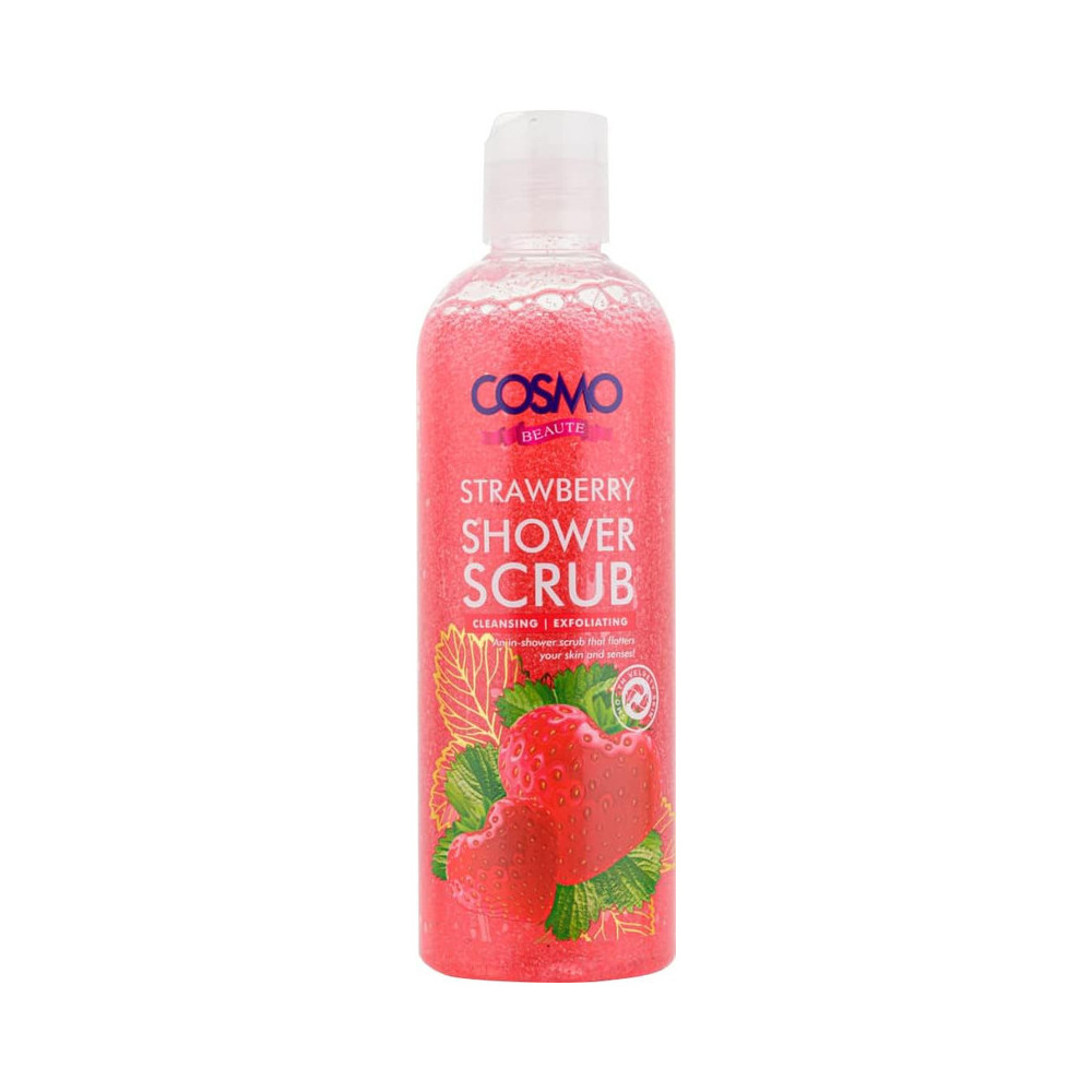 Cosmo Strawberry Shower Scrub 480ml