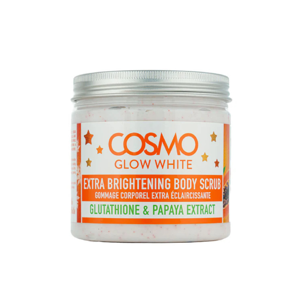 Cosmo Glow White Gluta Papaya Extra Brightening Body scrub 475ml