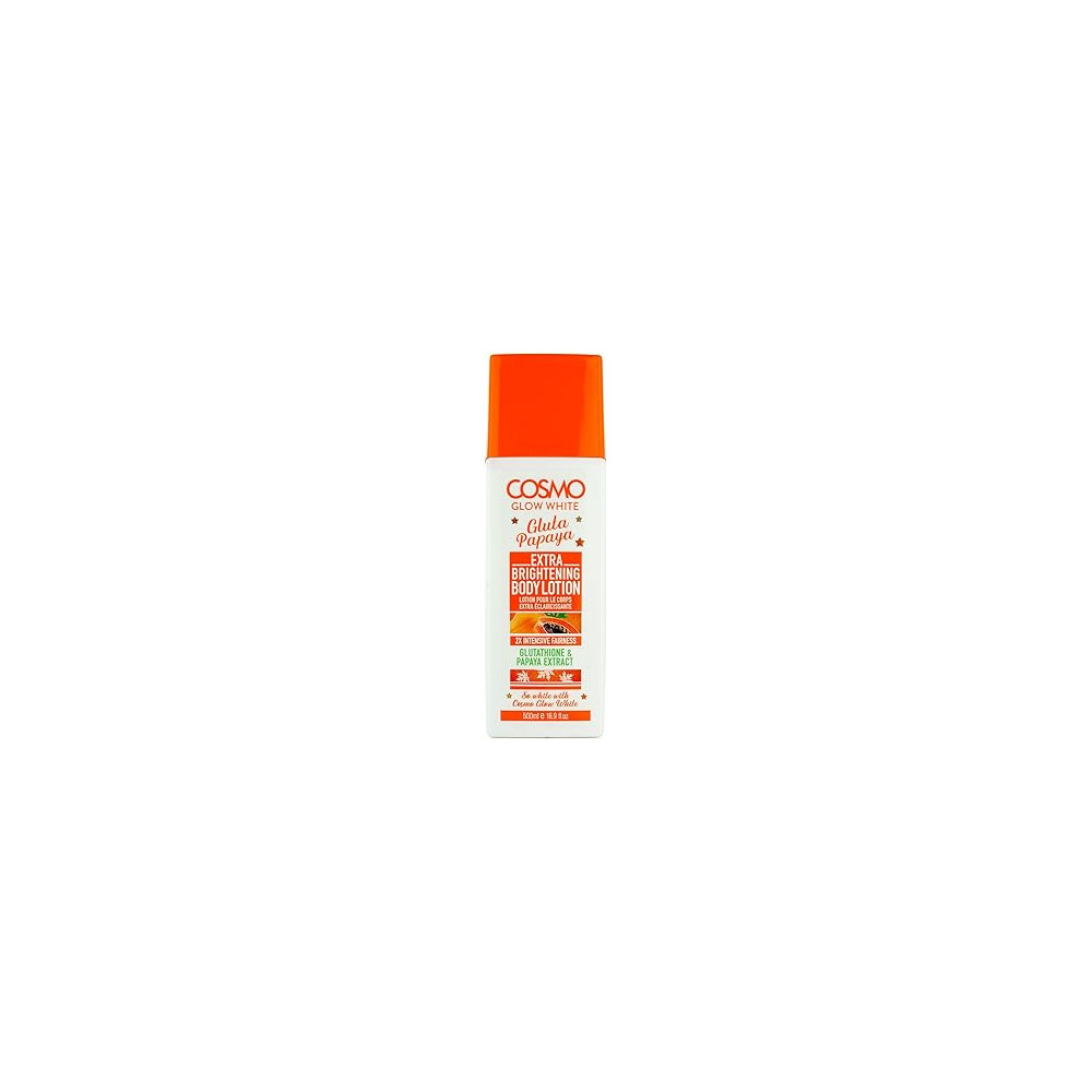Cosmo Glow White Gluta Papaya Extra Brightening Body Lotion 500ml