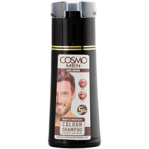 Cosmo Men Beard & Moustache Colour Shampoo Dark Brown 180ml