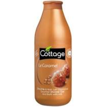 Cottage Moisturizing Shower Gel And Bath Milk With Sweet Caramel 750 ml