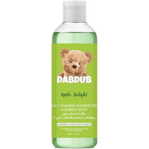 Dabdub Apple Delight 2 in 1 Foaming Shower Gel And Bubble Bath 480ml