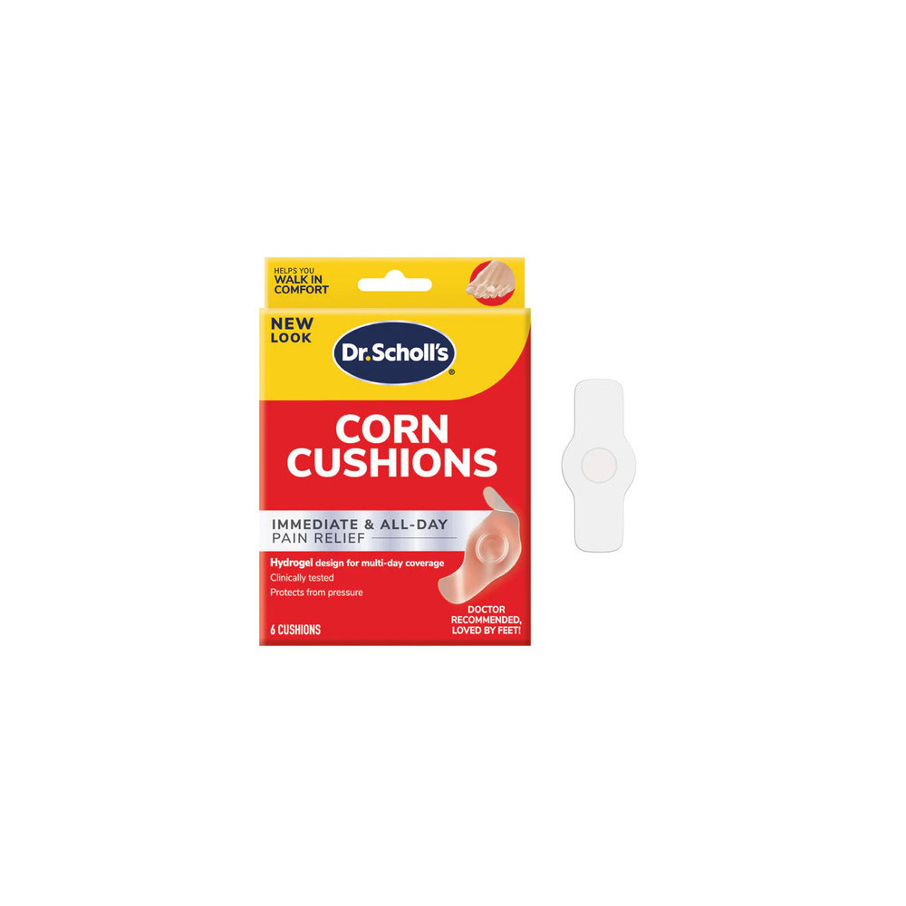 Dr. Scholls DuraGel Corn Cushion Immediate And All Day Pain Relief Pack Of 6