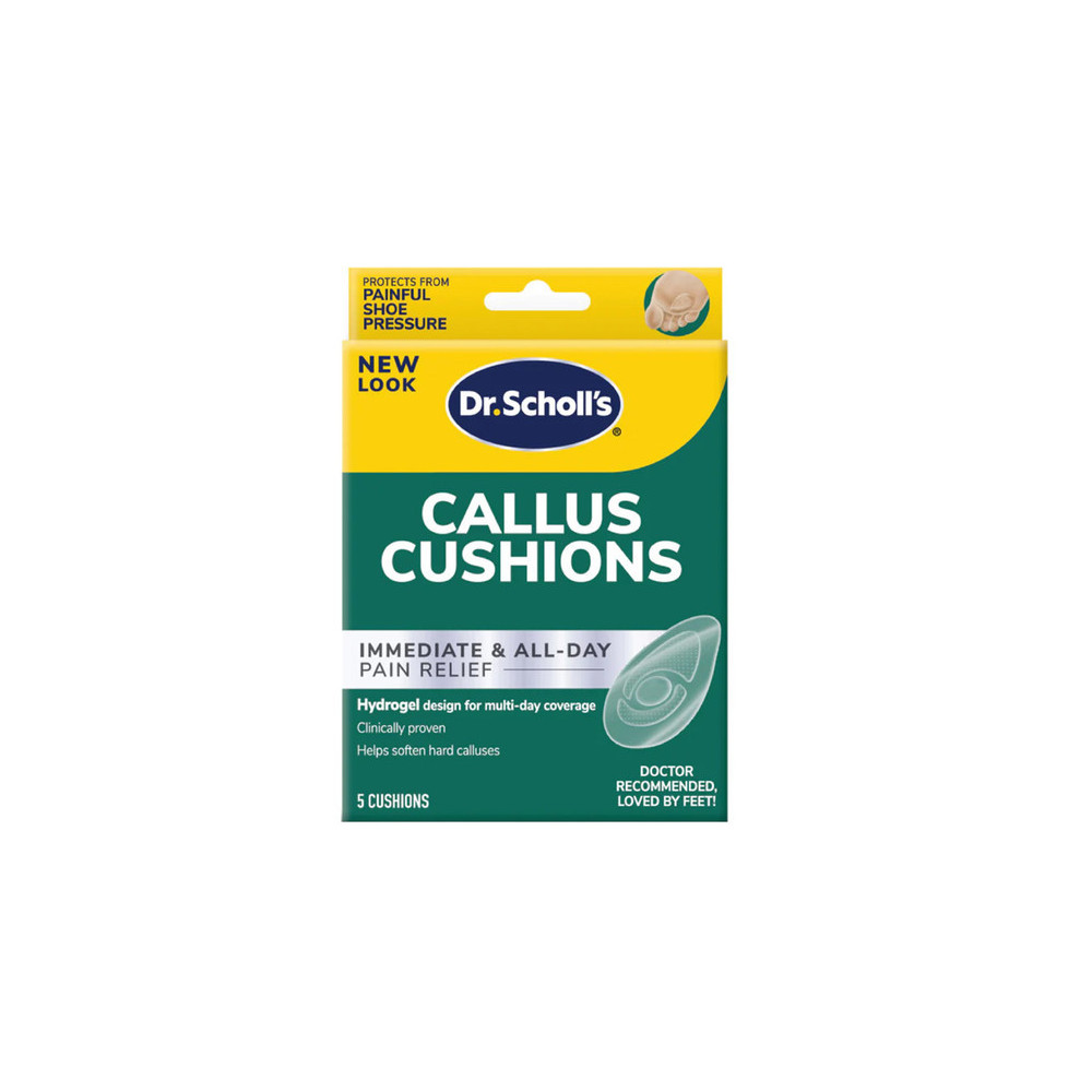 Dr. Scholls Callus Cushion For Immediate And All Day Pain Relief Pack Of 5
