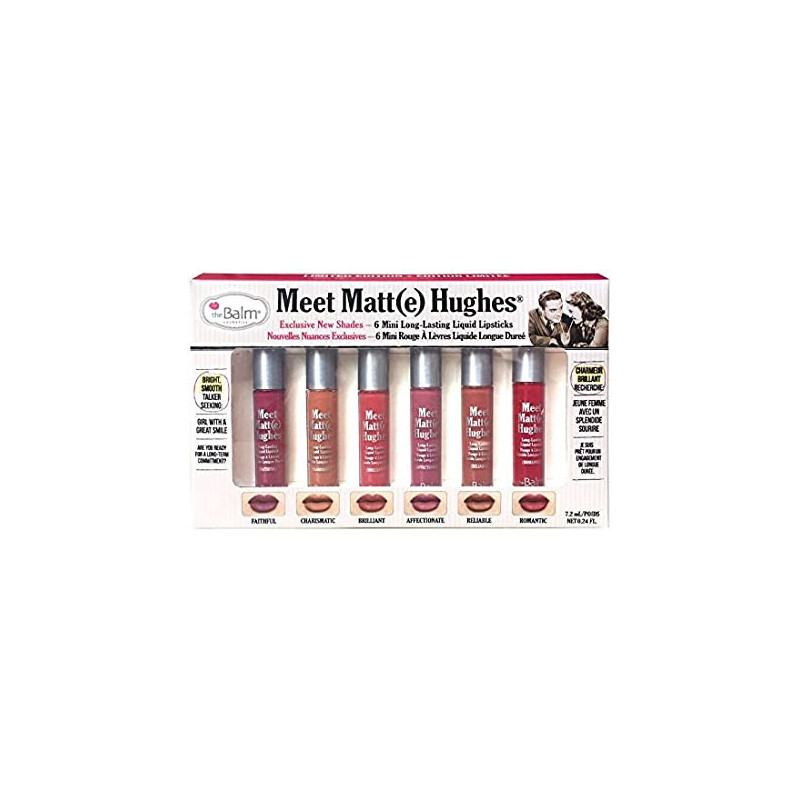 Meet Matte Hughes Liquid Lipstick Set Multicolour