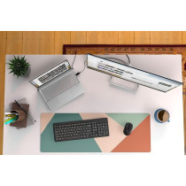 HP 330 Wireless Black Keyboard and Mouse Set with Numeric Keypad, 2.4GHz Wireless Connection and 1600 DPI, USB Receiver, LED Indicators, Black, 2V9E6AA