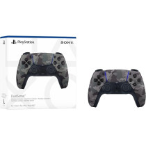 Sony PlayStation 5 DualSense Wireless Controller, Grey Camo
