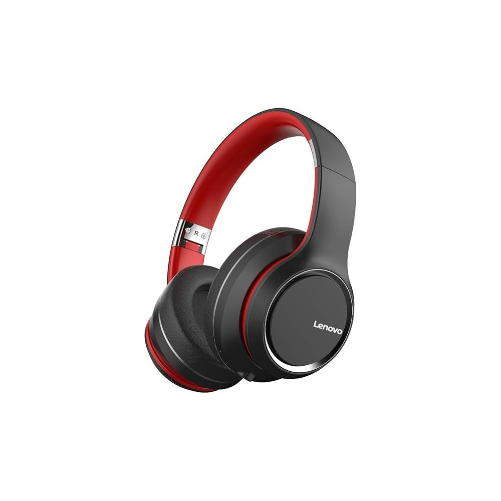 Lenovo HD200 17Cm Bluetooth Wireless Over Ear Headphone, Black