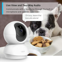 TP-Link Tapo Pan/Tilt Smart Security Camera CCTV, Tapo C200, White