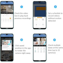 TP-Link Tapo Pan/Tilt Smart Security Camera CCTV, Tapo C200, White