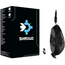 Logitech G303 Shroud Edition Wireless Gaming Mouse, LIGHTSPEED HERO 25K 25,600 DPI 75 Grams 5-Buttons, PC Black