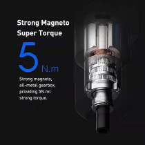 Xiaomi MI Cordless Screwdriver 5N m High Torque, 2000mAh large Capacity Battery 12S2 Alloy Steel Tips, Black