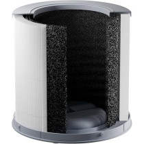 Xiaomi Smart Air Purifier 4 Compact EU works with Ok Google Alexa Mi Home APP Room Size 48 m, White, AC-M18-SC