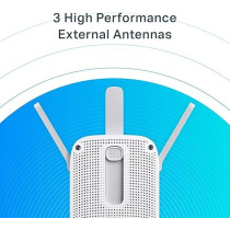 TP-Link AC1750 WiFi Extender, PCMag Editor's Choice, Up to 1750Mbps, Dual Band WiFi Repeater, Internet Booster, Extend WiFi Range Further, RE450, White