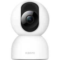 Xiaomi Smart Camera C400 4MP, 360 Degree Rotation AI Human Detection 2.4GHz/5GHz Wi-Fi Support Compatible with Alexa Google Home, MJSXJ11CM, White