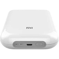 Xiaomi Portable Photo Printer 300dpi Pocket Mini AR with DIY Share 500 mAh Image Zinc Paper Printer, White, A8, TEJ4018GL, M