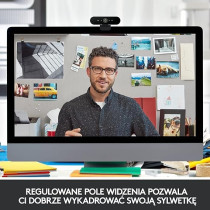 Logitech Brio Stream Webcam, Ultra HD 4K Streaming Edition, 1080p/60fps Hyper-Fast Streaming, Wide Adjustable Field of View for Gaming, Works with Skype, Zoom, Xsplit, Youtube, PC/Xbox/Laptop, Black