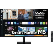 Samsung LS27BM500EMXUE 27BM500 27-Inch FHD Flat Monitor with Smart TV Experience, Black