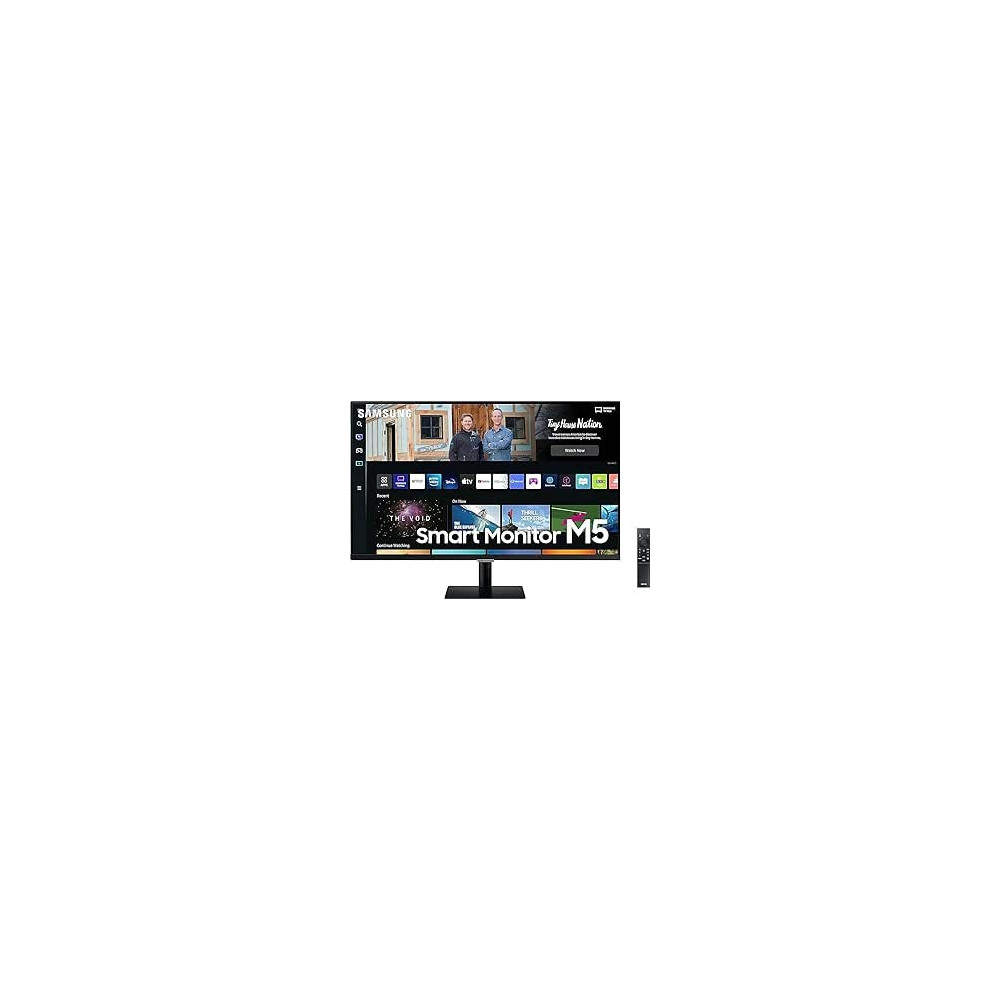 Samsung LS27BM500EMXUE 27BM500 27-Inch FHD Flat Monitor with Smart TV Experience, Black