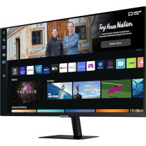 Samsung LS27BM500EMXUE 27BM500 27-Inch FHD Flat Monitor with Smart TV Experience, Black