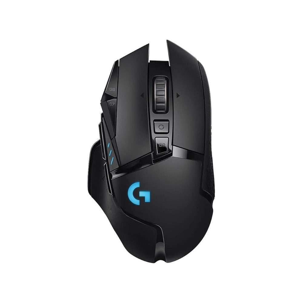 Logitech G Logitech G502 Lightspeed Wireless Gaming Mouse, Hero 25K Sensor, 25,600 Dpi, Rgb, Adjustable Weights, 11 Programmable Buttons, Long Battery Life, On-Board Memory, Pc / Mac, Black