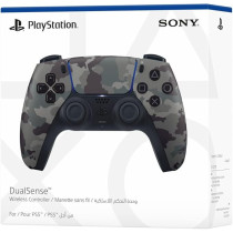 Sony Playstation 5 Dualsense Wireless Controller, Grey Camouflage