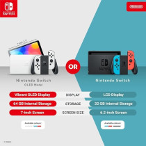 Nintendo Switch OLED 64GB White International Version