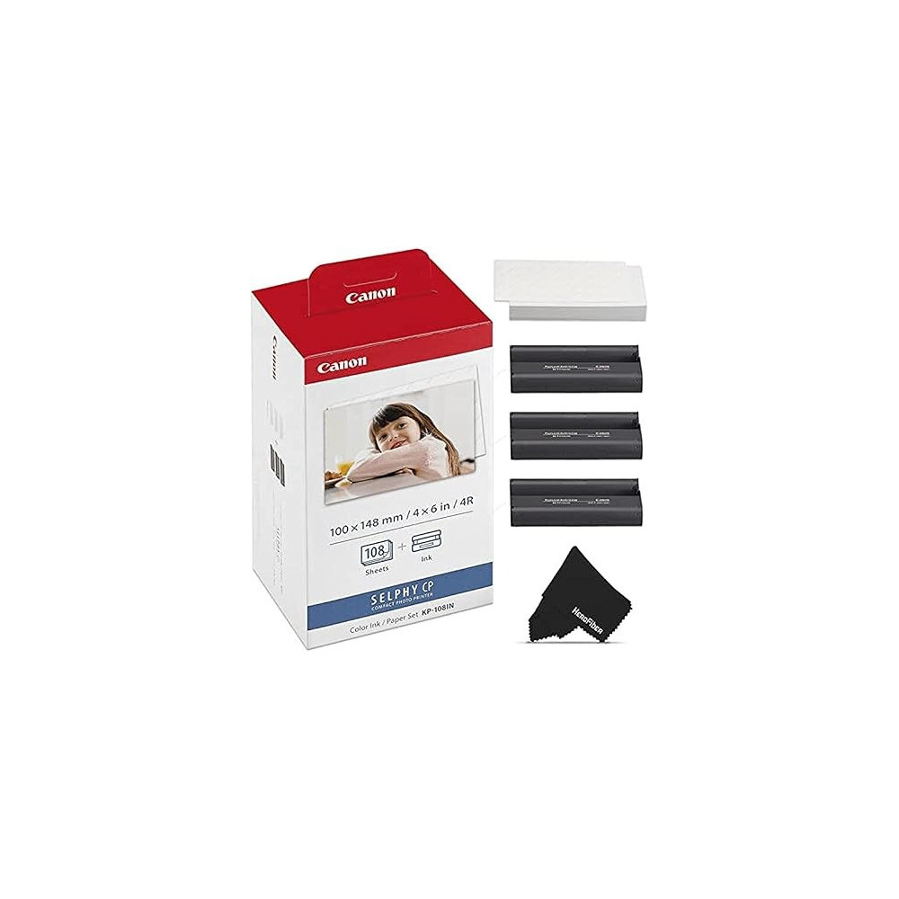 Canon KP-108IN Ink And Paper Set