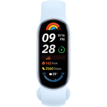 Xiaomi Smart Band 9 Arctic AMOLED Display Touchscreen, Multisport Tracker, Activity Tracker, Heart Rate Monitor Bluetooth Connectivity, 1.62 Inch, Blue, BHR8346GL