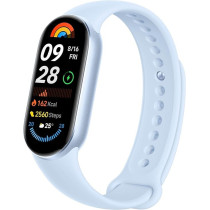 Xiaomi Smart Band 9 Arctic AMOLED Display Touchscreen, Multisport Tracker, Activity Tracker, Heart Rate Monitor Bluetooth Connectivity, 1.62 Inch, Blue, BHR8346GL