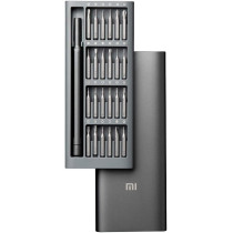 Xiaomi Precision Screwdriver Set 24 Magnetic Driver Bit Set Pocket Screwdriver Tool Set Mini Screwdriver Kit, Repair Tool Kit, Grey