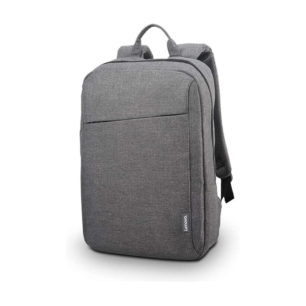 Lenovo Casual Laptop Backpack B210-15.6 Inch, Padded Laptop/Tablet Compartment Durable and Water-Repellent Fabric Lightweight, Grey
