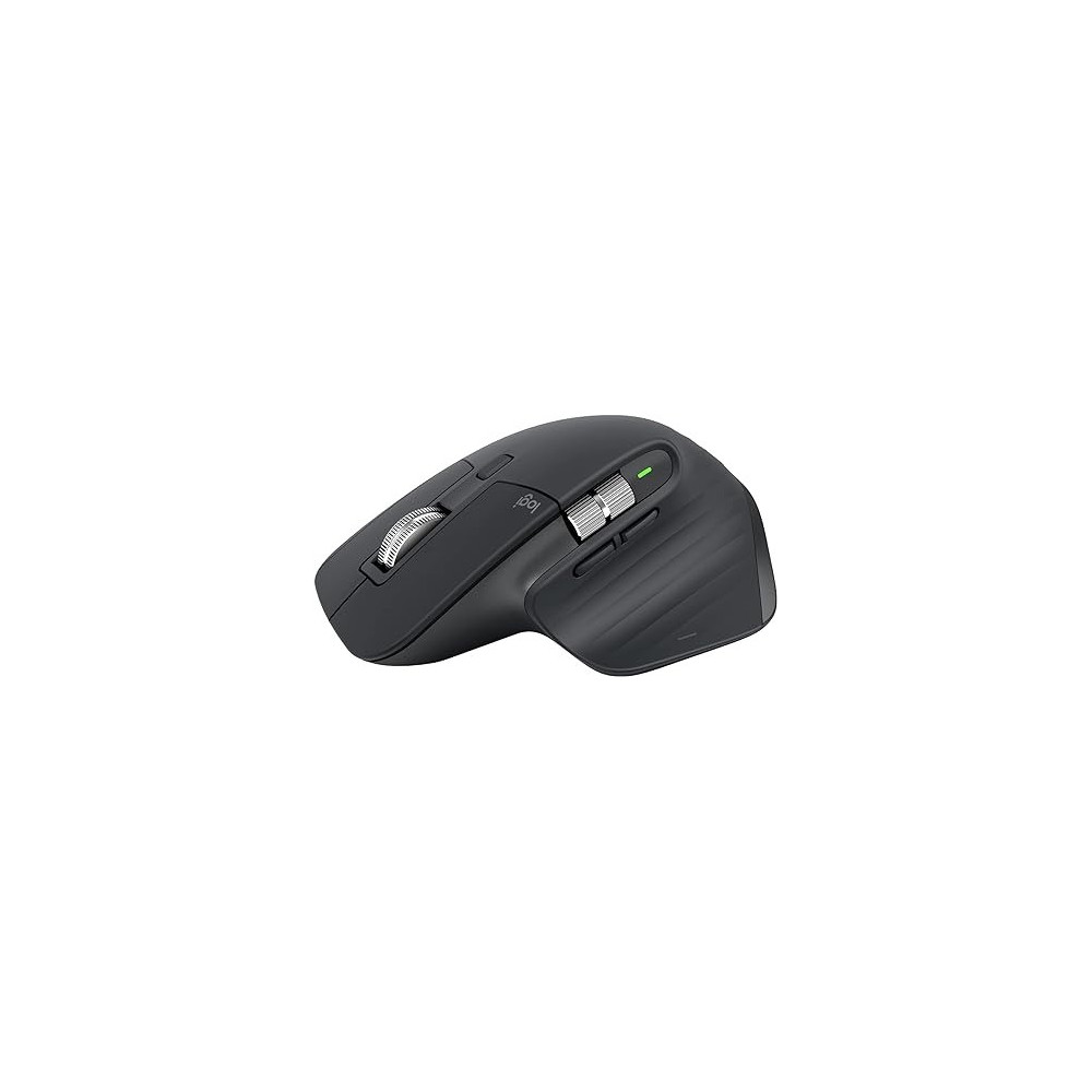 Logitech MX Master 3S Performance Wireless Mouse, Graphite With Bolt Reciever