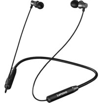 Lenovo Wireless Neckband Earphone HE05, Black