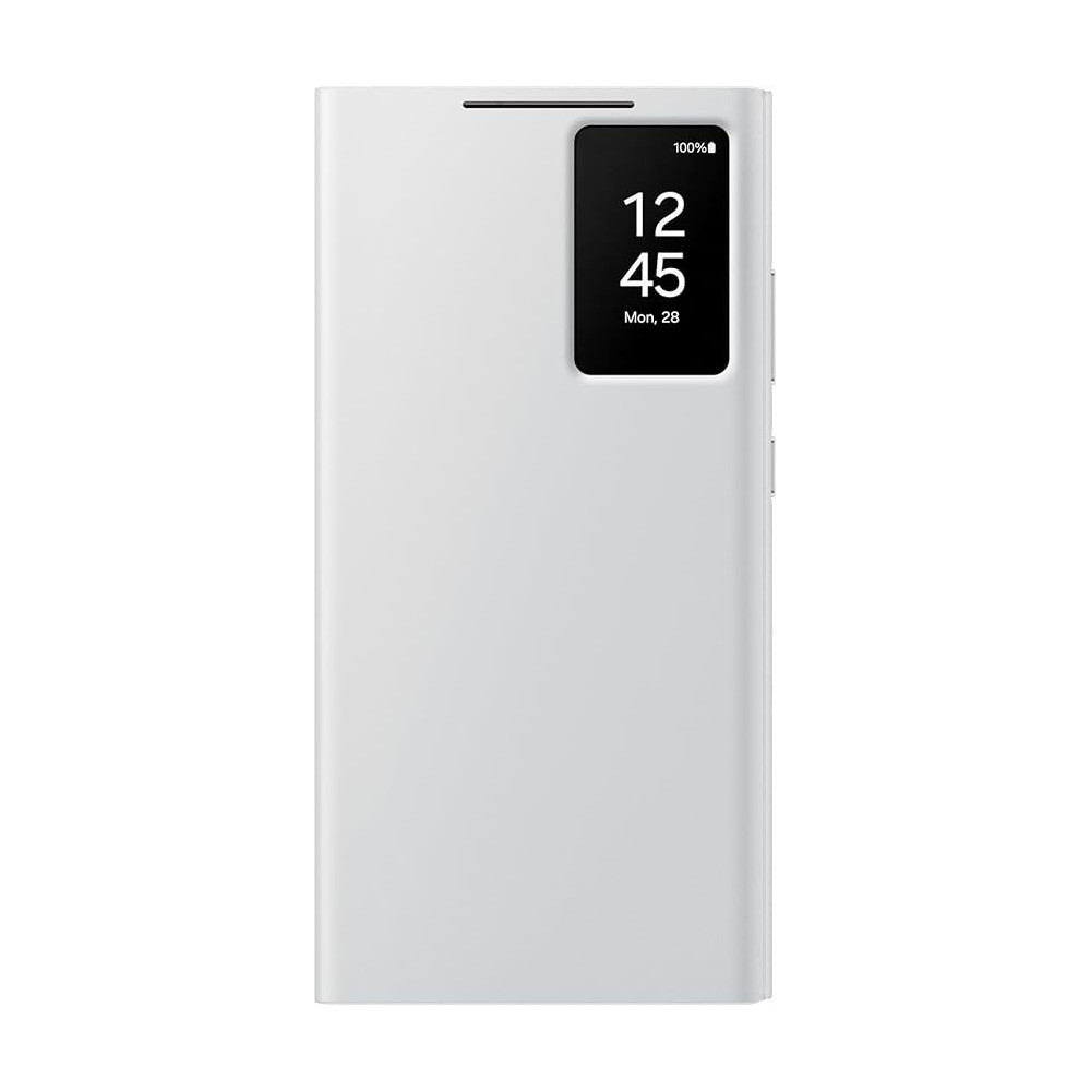 Samsung Galaxy S24 Ultra Smart View Wallet Case, White, EF-ZS928CWEGWW